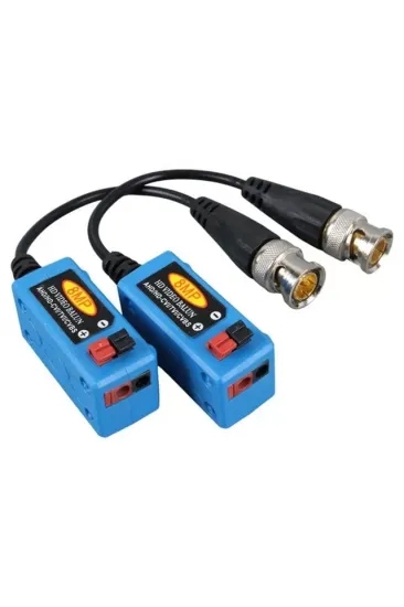 Powermaster Pm-3893 8mp Max 600 Metre Hd-tvı/cvı/ahd/cvbs Hd Video Balun