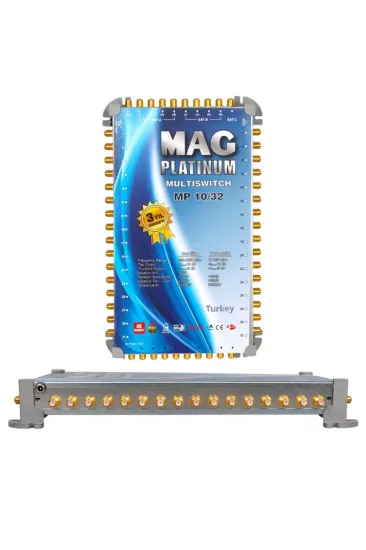 10*32 Sonlu/kaskatlı Swıtchlı Uydu Santrali Mag Platınum 10*32 Sonlu/kaskatlı Swıtchlı Uydu Santrali Mag Platınum