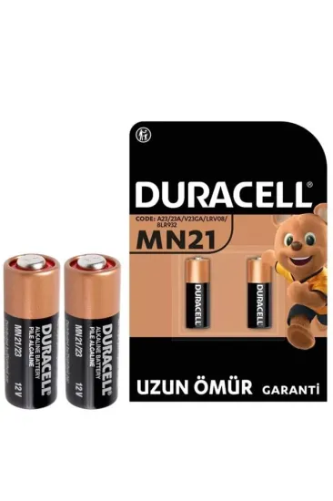 Duracell 23a Lityum Mn21 Alarm Pili (2li Paket)