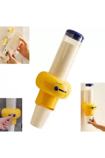 Sunup Sn-29919 Kendinden Yapışkanlı Plastik - Karton Bardak Tutucu Dispenseri Sunup Sn-29919 Kendinden Yapışkanlı Plastik - Karton Bardak Tutucu Dispenseri