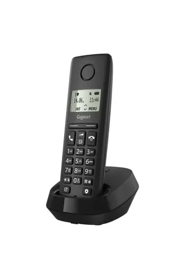 Gigaset Pure 100 Siyah Dect Telsiz Telefon - 14 Saat Konuşma 50 Kişilik Rehber Kapasitesi Gigaset Pure 100 Siyah Dect Telsiz Telefon - 14 Saat Konuşma 50 Kişilik Rehber Kapasitesi