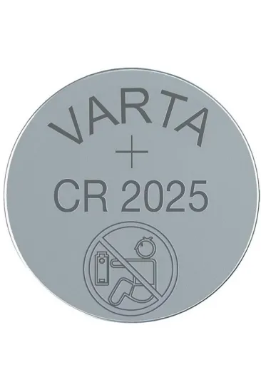 Varta Cr 2025 3 Volt Tekli Lityum Pil Varta Cr 2025 3 Volt Tekli Lityum Pil