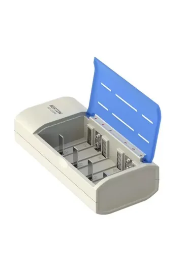 Beston Bst-c821bw (aa-aaa-c-d-9v-sc) Universal Pil Şarj Cihazı Tüm Boylar İçin Kullanılabilir Beston Bst-c821bw (aa-aaa-c-d-9v-sc) Universal Pil Şarj Cihazı Tüm Boylar İçin Kullanılabilir