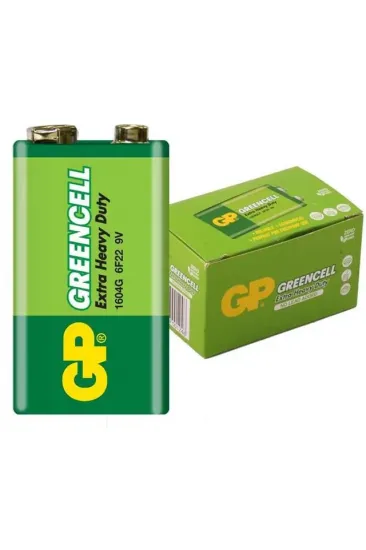 Gp 1604g-b Greencell 9 Volt Pil (10'lu Paket)