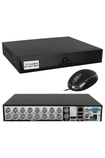 Powermaster Pm-12183 16 Kanal Ahd Kayıt Cihazı Powermaster Pm-12183 16 Kanal Ahd Kayıt Cihazı