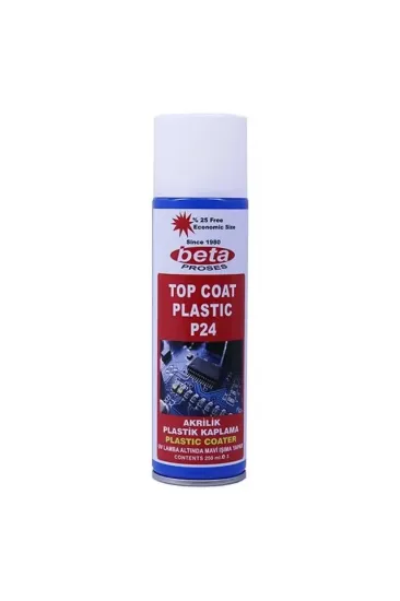 Beta P24 Plastik Kaplayıcı Sprey 250ml Beta P24 Plastik Kaplayıcı Sprey 250ml