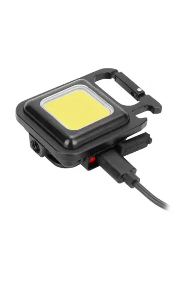 Powermaster Pm-21489 Cob Ledli 3 Fonksiyonlu Anahtarlık Şarjlı Lamba
