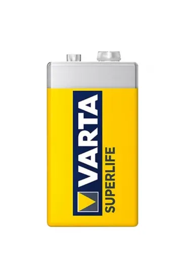 Varta Superlife Çinko 9 Volt Pil (12'li Paket) Varta Superlife Çinko 9 Volt Pil (12'li Paket)