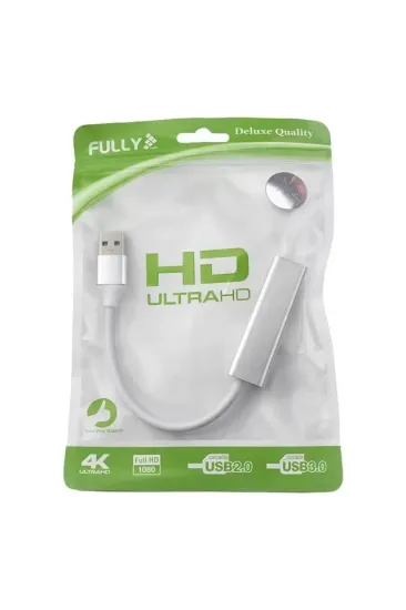 Fully H-608em Usb 3.0 To Rj45 Gigabit Ethernet Adaptör Çevirici Alüminyum Gövde