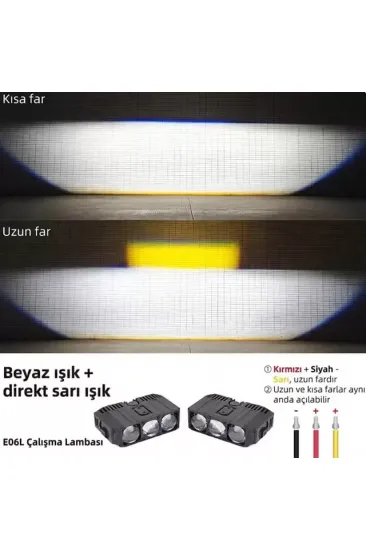 Powermaster Pm-37848 12v Off-road Ve Motosi̇klet Led Aydinlatma Powermaster Pm-37848 12v Off-road Ve Motosi̇klet Led Aydinlatma