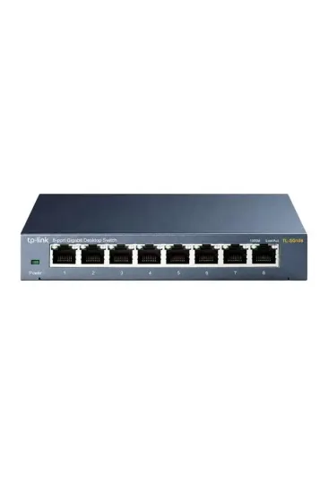Tp-lınk Tl-sg108 8 Port Gıgabıt Metal Swıtch