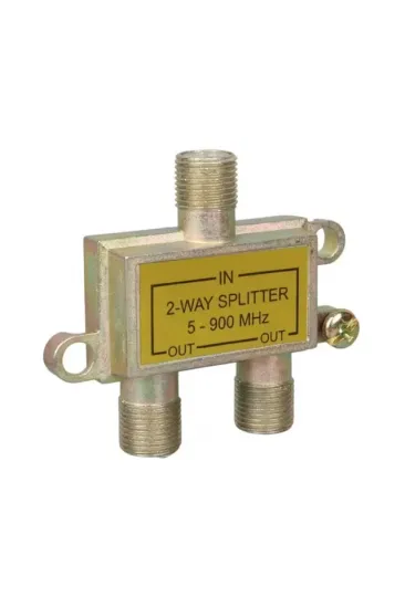 Mag S21-02 1/2 Yollu Kablo Tv Sinyal Ayırıcı Splitter - 5-1000 Mhz Frekans Bölücü Çoklayıcı