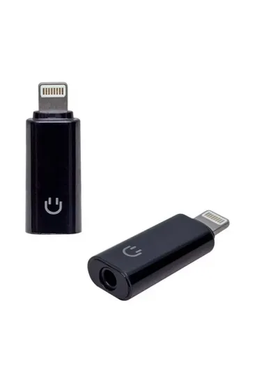 Powermaster Ky-198 3.5mm To Lightning Otg Aparat İphone 7/8/x Powermaster Ky-198 3.5mm To Lightning Otg Aparat İphone 7/8/x