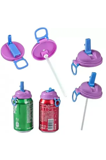 Sunup Sn-29911 Kutulu İçecekler İçin Pipetli İçecek Kapağı Sunup Sn-29911 Kutulu İçecekler İçin Pipetli İçecek Kapağı