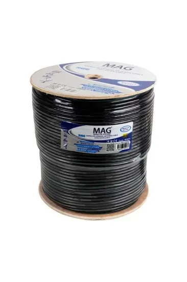Mag Rg6-u6 Cu-cu Bakır Yeşil Anten Kablo 300 Mt Mag Rg6-u6 Cu-cu Bakır Yeşil Anten Kablo 300 Mt