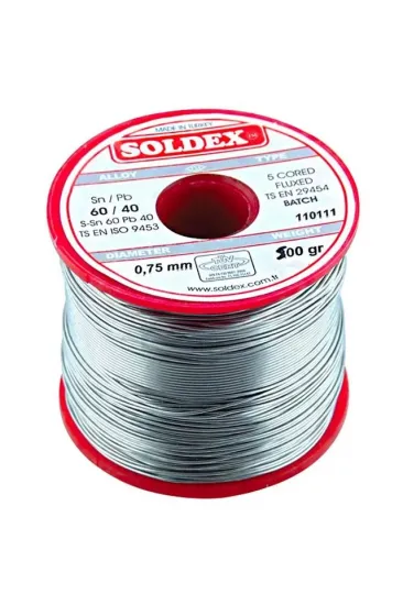 500 Gr Lehim 0,75 Mm Soldex 500 Gr Lehim 0,75 Mm Soldex