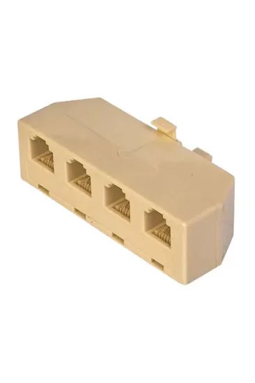 Telefon Dağıtıcı 1 Erkek / 4 Dişi Elektromer Telefon Dağıtıcı 1 Erkek / 4 Dişi Elektromer