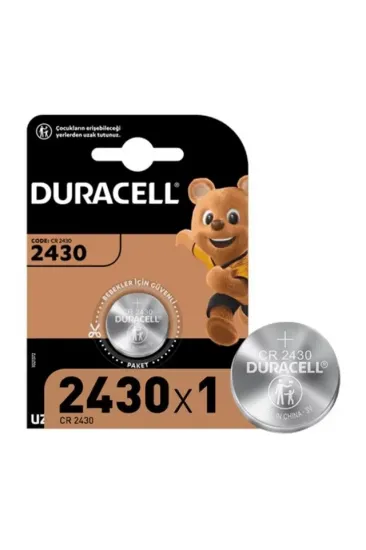 Duracell Cr2430 Lityum Tekli Pil