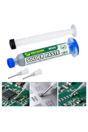 Powermaster Pm-39106 Mechanic Ms38 50 Gram 4 Microns Leaded Medium Temp 138c Şırınga Krem Lehim Powermaster Pm-39106 Mechanic Ms38 50 Gram 4 Microns Leaded Medium Temp 138c Şırınga Krem Lehim
