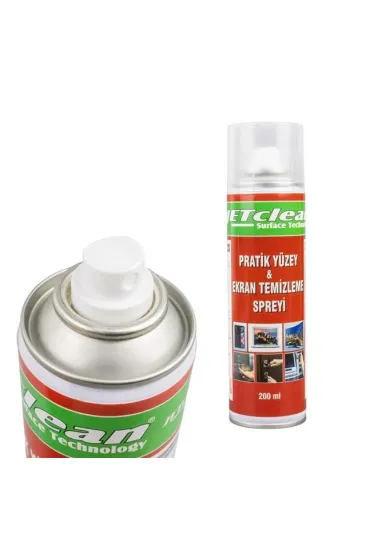 Jetclean 200ml Pratik Yüzey Ve Ekran Temizleme Spreyi Jetclean 200ml Pratik Yüzey Ve Ekran Temizleme Spreyi