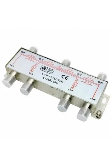 Mag 1/6 6 Yollu Splitter 5-2500 Mhz Mag 1/6 6 Yollu Splitter 5-2500 Mhz