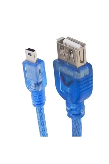 Powermaster İpod Şarj Aleti Kablosu 5 Pin Geniş 1.5 Metre Şeffaf