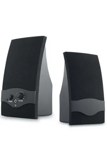 Snopy Sn-84 1+1 Siyah Usb Hoparlör - Speaker  (2*2 Watt - 4 Ohm)