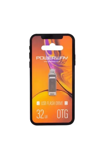 Powerway 32 Gb İphone Usb 2.0 Otg Metal Flash Bellek Powerway 32 Gb İphone Usb 2.0 Otg Metal Flash Bellek