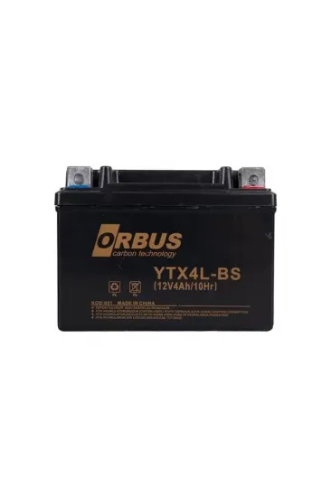 Orbus Ytx4l-bs 12v 4a Motosiklet Aküsü (114 X 66 X 88 Mm) (1.6kg) Orbus Ytx4l-bs 12v 4a Motosiklet Aküsü (114 X 66 X 88 Mm) (1.6kg)