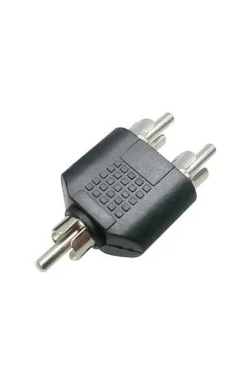 1 Rca Erkek / 2 Rca Erkek Çevirici Jack 1 Rca Erkek / 2 Rca Erkek Çevirici Jack