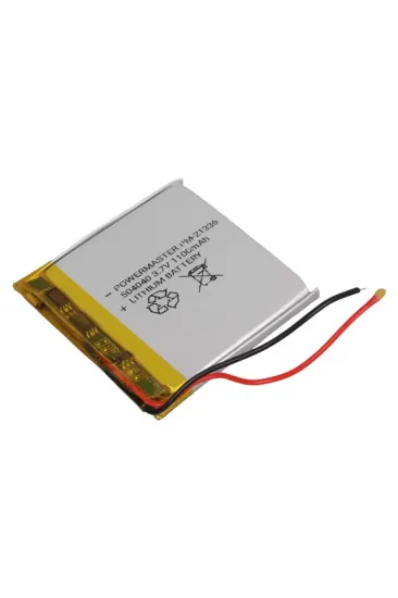 Powermaster 504040 3.7 Volt 1100 Mah Lityum Polimer Pil Powermaster 504040 3.7 Volt 1100 Mah Lityum Polimer Pil