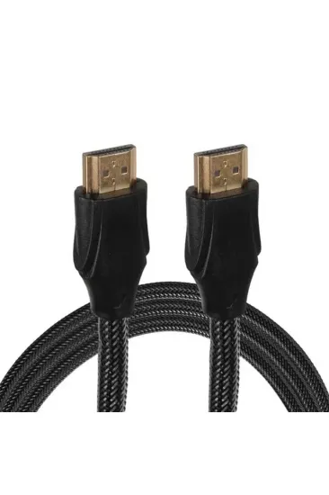 Fully G-507b 19+1 Pin V2.0 4k 60hz 3 Metre Örgülü Gold Hdmı Kablo Fully G-507b 19+1 Pin V2.0 4k 60hz 3 Metre Örgülü Gold Hdmı Kablo