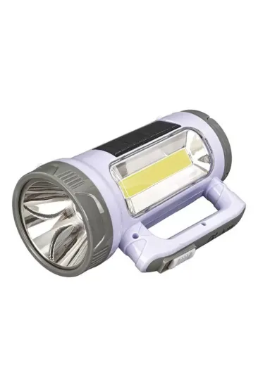 Powermaster Ja-1953 5w Solar + Şarjlı Işıldak El Feneri Powermaster Ja-1953 5w Solar + Şarjlı Işıldak El Feneri