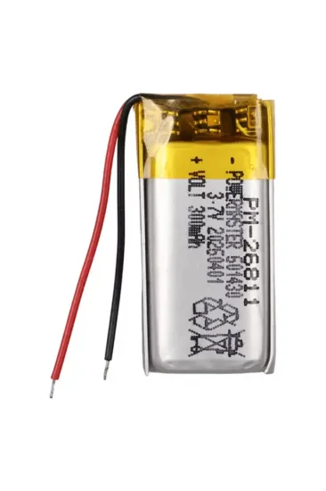 Powermaster 601430 3.7 Volt 300 Mah Lityum Polimer Pil Powermaster 601430 3.7 Volt 300 Mah Lityum Polimer Pil