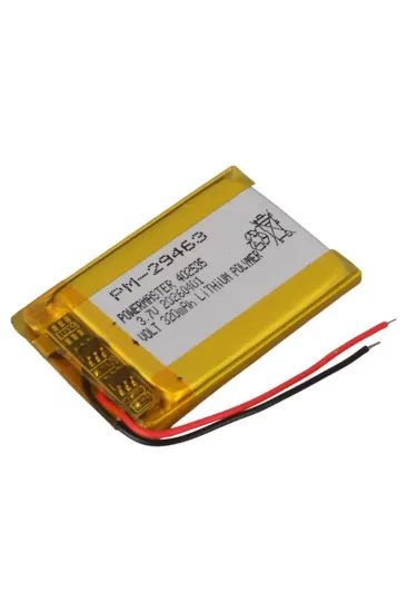 Powermaster Pm-29463 3.7v 320mah 402535 Soketsiz Lityum Polimer (li-po) Batarya Şarj Edilebilir Pil Powermaster Pm-29463 3.7v 320mah 402535 Soketsiz Lityum Polimer (li-po) Batarya Şarj Edilebilir Pil