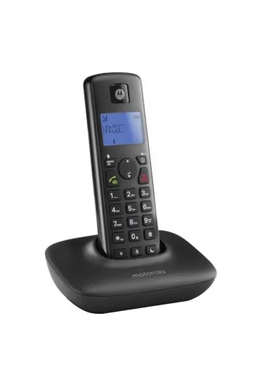 Motorola T401+ Kablosuz Dect Telsiz Sabit Hat Telefon Siyah Motorola T401+ Kablosuz Dect Telsiz Sabit Hat Telefon Siyah