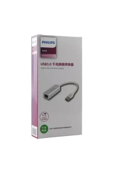 Philips Swr1609ı/93 Usb 3.0 To Rj45 Ethernet Çevirici Philips Swr1609ı/93 Usb 3.0 To Rj45 Ethernet Çevirici