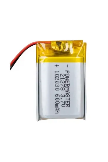 Powermaster 102030 3.7 Volt 600 Mah Lityum Polimer Pil