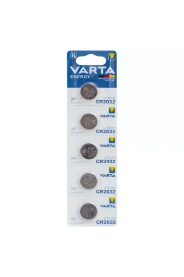 Varta Cr2032 3 Volt Lityum Pil (5'li Paket) Varta Cr2032 3 Volt Lityum Pil (5'li Paket)