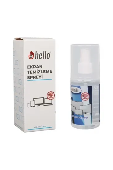 Hello Hl-27269 120ml Profesyonel Ekran Temizleyici Sprey Telefon Tablet Tv Ve Laptop Temizleme Solüsyonu Hello Hl-27269 120ml Profesyonel Ekran Temizleyici Sprey Telefon Tablet Tv Ve Laptop Temizleme Solüsyonu