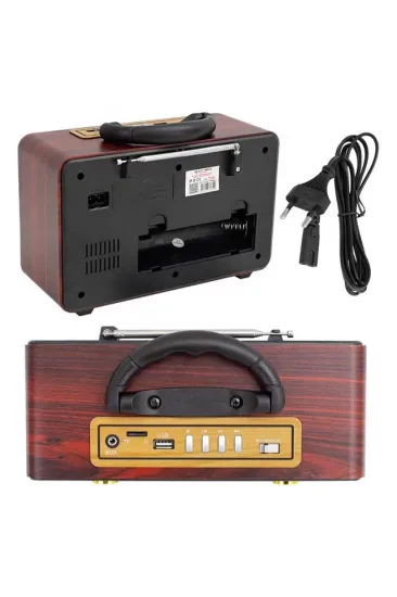 Magicvoice Mv-110bt Usb - Sd - Fm - Bluetooth Destekli Nostaljik Radyo