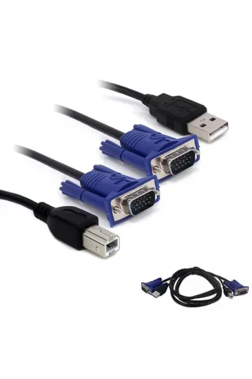 Powermaster Kwm Switch Kablo 1.5 Metre Vga Erkek-erkek + Usb + Printer Powermaster Kwm Switch Kablo 1.5 Metre Vga Erkek-erkek + Usb + Printer