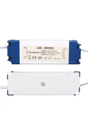 Botech 60x60 Panel Led Driver Adaptörü (50v-70v Dc) Bote-48w-01 Botech 60x60 Panel Led Driver Adaptörü (50v-70v Dc) Bote-48w-01