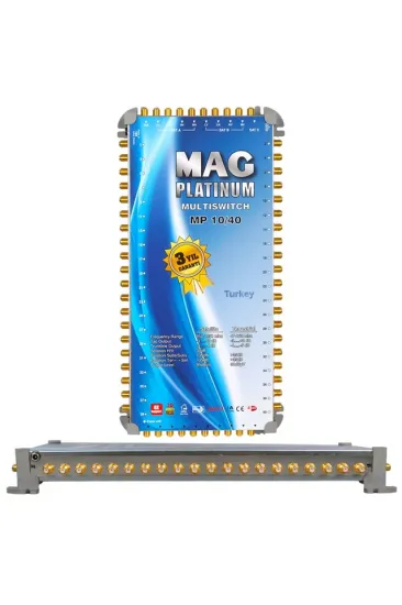 10*40 Sonlu/kaskatlı Swıtchlı Uydu Santrali Mag Platınum 10*40 Sonlu/kaskatlı Swıtchlı Uydu Santrali Mag Platınum