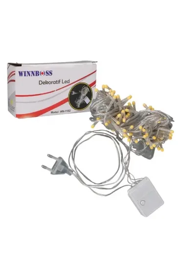 Winnboss Wn-1182 Gün Işığı 10 Metre Dekoratif Led Yılbaşı Işığı 5 Watt Ac220v Winnboss Wn-1182 Gün Işığı 10 Metre Dekoratif Led Yılbaşı Işığı 5 Watt Ac220v