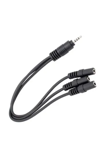 Powermaster Kulaklık Mikrofon Çoklayıcı 3 Port 3.5 Mm Splitter Çevirici Dönüştürücü Adaptör Pm-4871 Powermaster Kulaklık Mikrofon Çoklayıcı 3 Port 3.5 Mm Splitter Çevirici Dönüştürücü Adaptör Pm-4871