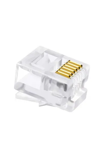 Powermaster Telefon Soketi 6p/6c (100'lü Paket)