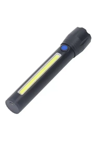 Powermaster Pm-16754 Şarj Edilebilir Zoomlu Cob Led El Feneri Powermaster Pm-16754 Şarj Edilebilir Zoomlu Cob Led El Feneri