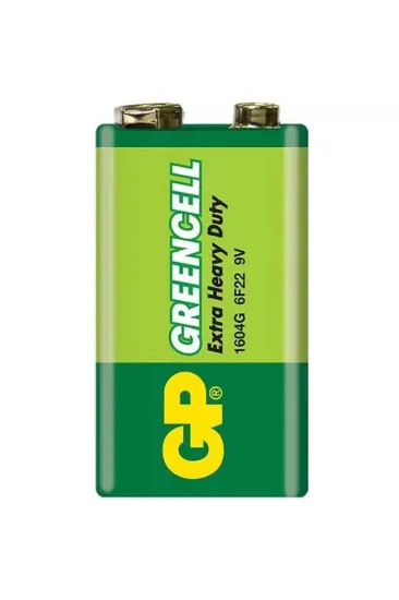 Gp 1604glf Greencell 9 Volt Pil (tekli)
