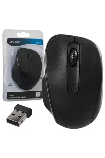 Everest Sm-803 800/1200/1600 Dpi Usb Kablosuz Mouse Everest Sm-803 800/1200/1600 Dpi Usb Kablosuz Mouse